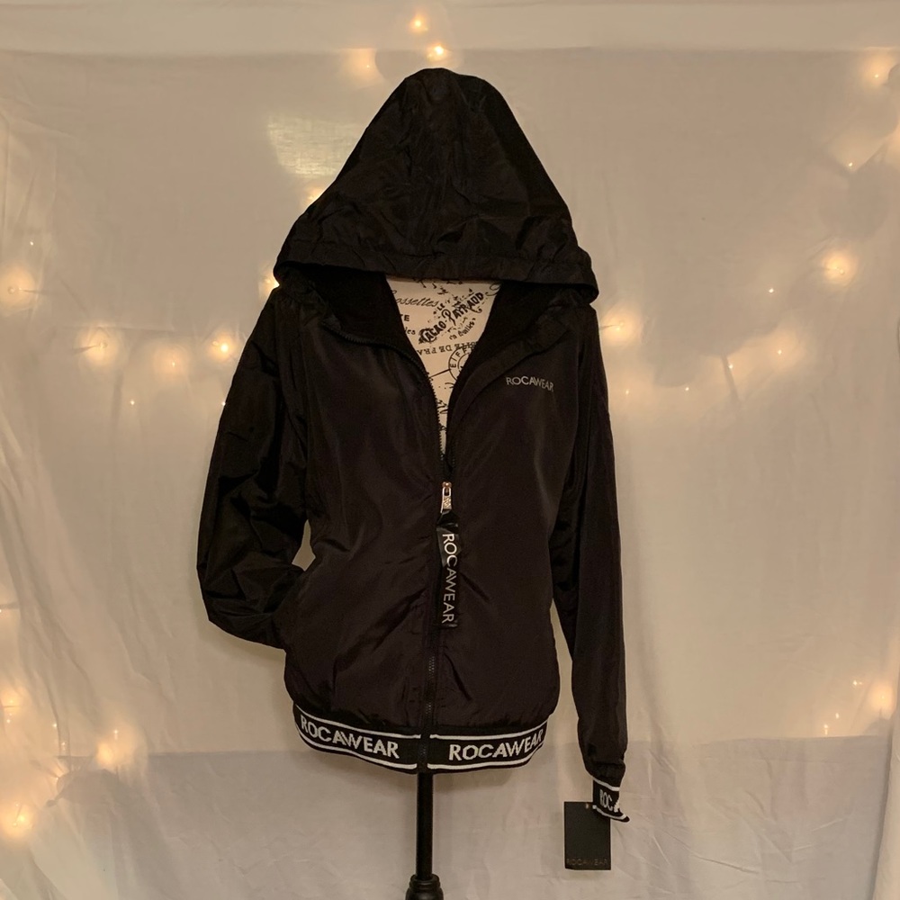 Black RocaWear Hooded Jacket